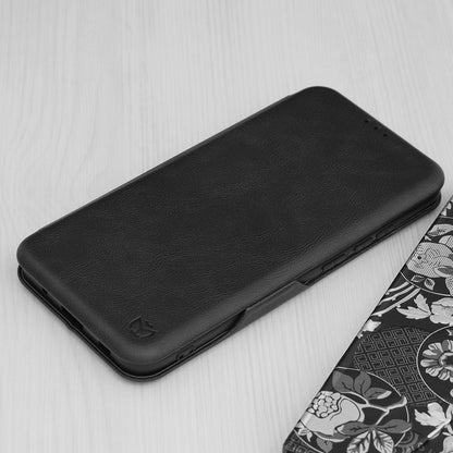 Husa pentru Xiaomi Redmi A2+ / A1+, Techsuit, Safe Wallet Plus, Neagra