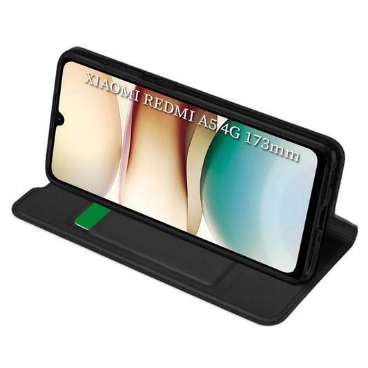 Husa pentru Xiaomi Redmi A5 4G (Standard), Techsuit, Magskin Book, Neagra