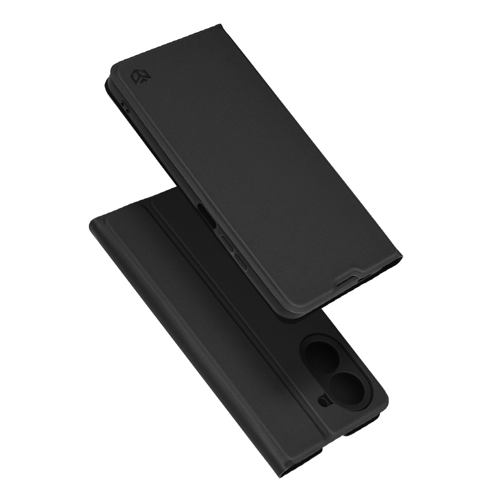 Husa pentru Xiaomi Redmi A5 4G (Standard), Techsuit, Magskin Book, Neagra