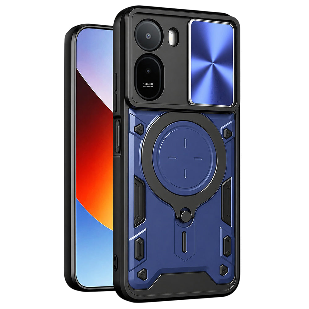 Husa pentru Xiaomi Redmi A7 Pro 4G, Techsuit, CamGuard Pro, Albastra