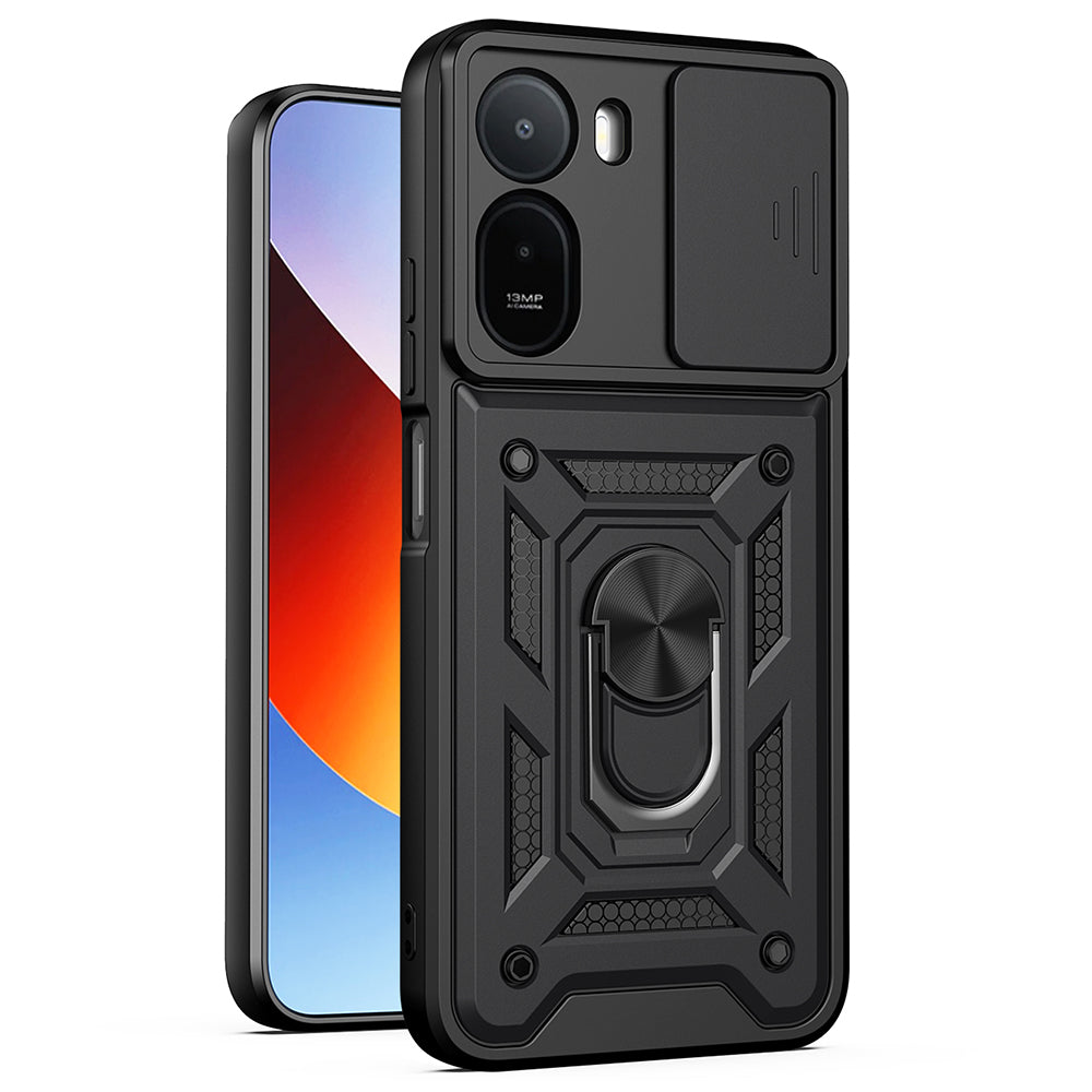 Husa pentru Xiaomi Redmi A7 Pro 4G, Techsuit, CamShield, Neagra