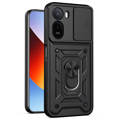 Husa pentru Xiaomi Redmi A7 Pro 4G, Techsuit, CamShield, Neagra