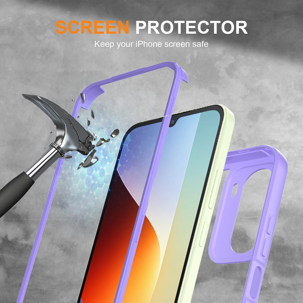 Husa pentru Xiaomi Redmi A7 Pro 4G, Techsuit, ColorVerse 360, Mov