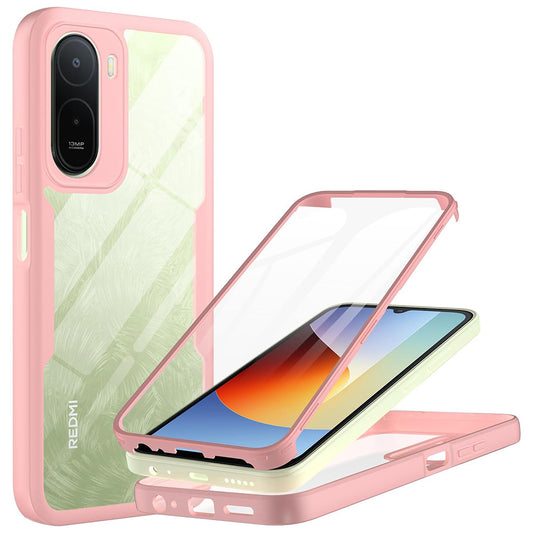 Husa pentru Xiaomi Redmi A7 Pro 4G, Techsuit, ColorVerse 360, Roz