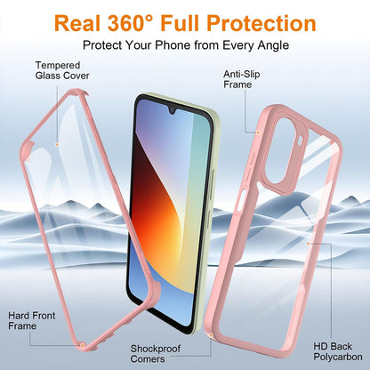 Husa pentru Xiaomi Redmi A7 Pro 4G, Techsuit, ColorVerse 360, Roz