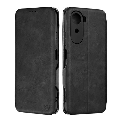 Husa pentru Xiaomi Redmi A7 Pro 4G, Techsuit, Safe Wallet Plus, Neagra