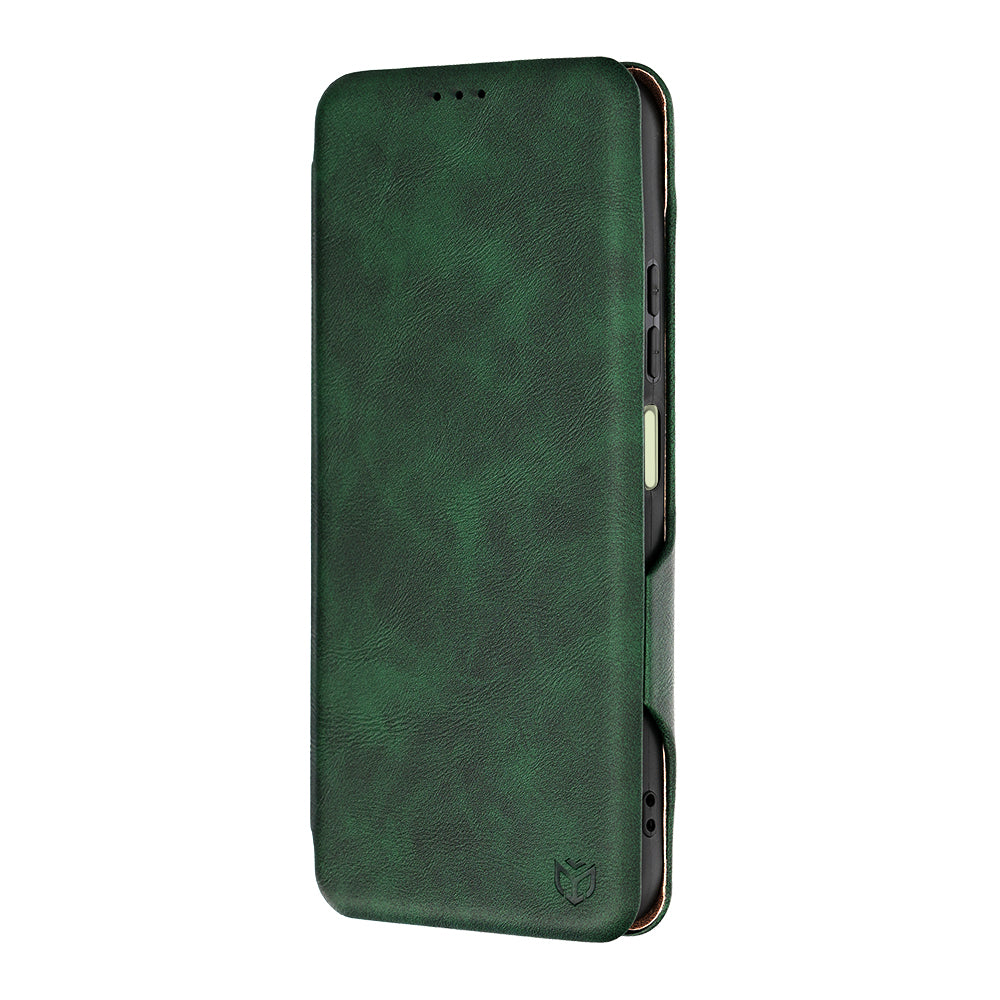 Husa pentru Xiaomi Redmi A7 Pro 4G, Techsuit, Safe Wallet Plus, Verde