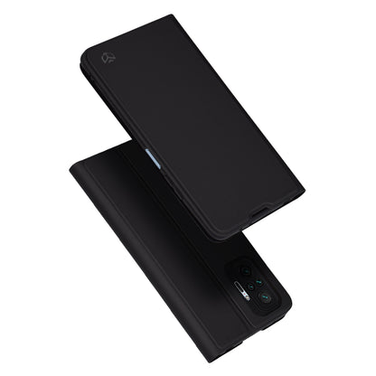 Husa pentru Xiaomi Redmi Note 10 Pro Max / Note 10 Pro, Techsuit, Magskin Book, Neagra