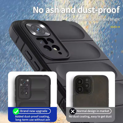 Husa pentru Xiaomi Redmi Note 11S / Note 11, Techsuit, Magic Shield, Neagra