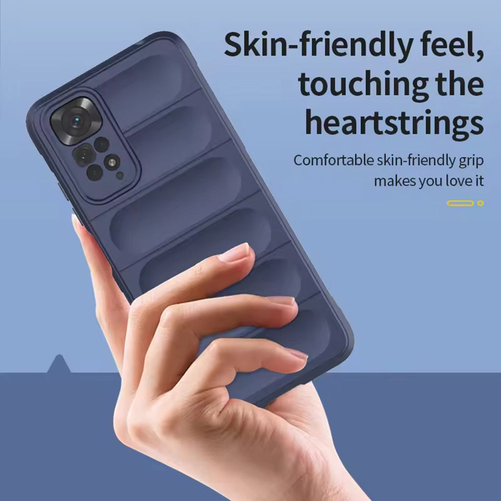Husa pentru Xiaomi Redmi Note 11S / Note 11, Techsuit, Magic Shield, Neagra