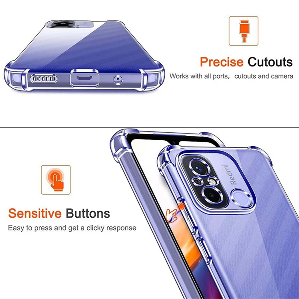 Husa pentru Xiaomi Redmi Note 12 Pro 4G / Note 11 Pro 5G / Note 11 Pro, Techsuit, Shockproof Clear, Transparenta
