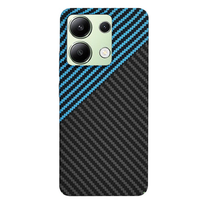 Husa pentru Xiaomi Redmi Note 13 4G, Techsuit, Carbonite FiberShell, Neagra Bleu