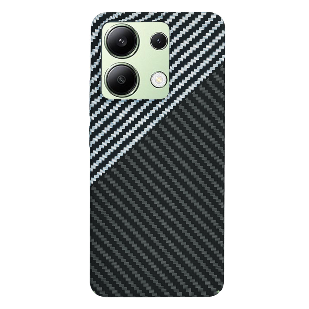 Husa pentru Xiaomi Redmi Note 13 4G, Techsuit, Carbonite FiberShell, Neagra Gri