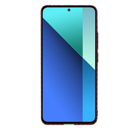 Husa pentru Xiaomi Redmi Note 13 4G, Techsuit, Carbonite FiberShell, Rosie
