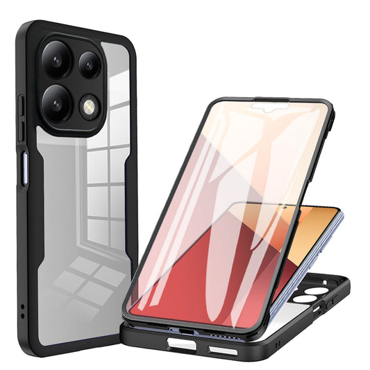 Husa pentru Xiaomi Redmi Note 13 4G, Techsuit, ColorVerse 360, Neagra