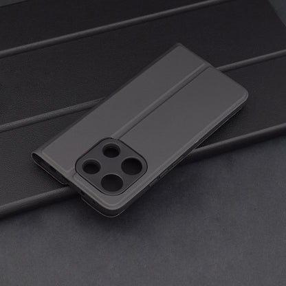 Husa pentru Xiaomi Redmi Note 13 4G, Techsuit, Magskin Book, Neagra