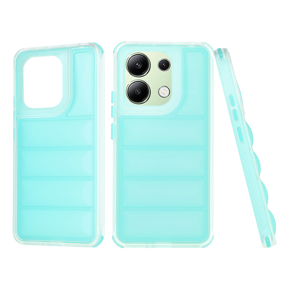 Husa pentru Xiaomi Redmi Note 13 4G, Techsuit, Wave Shield, Turcoaz