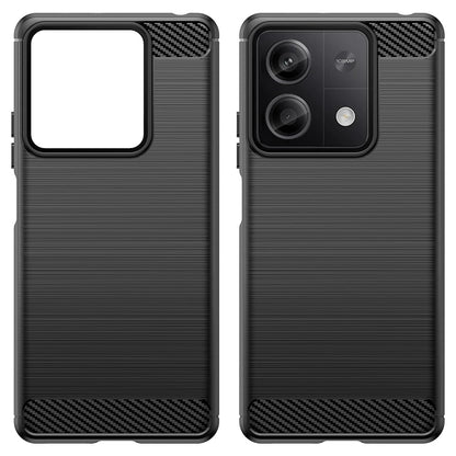 Husa pentru Xiaomi Redmi Note 13 5G, Techsuit, Carbon, Neagra