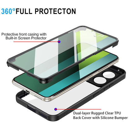 Husa pentru Xiaomi Redmi Note 13 5G, Techsuit, ColorVerse 360, Mov