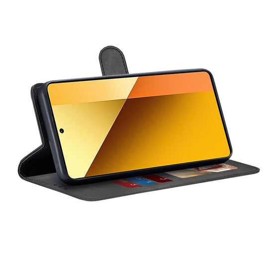 Husa pentru Xiaomi Redmi Note 13 5G, Techsuit, Diary Book, Neagra
