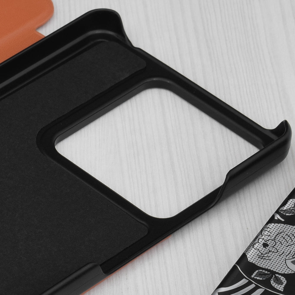 Husa pentru Xiaomi Redmi Note 13 5G, Techsuit, eFold, Portocalie