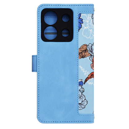 Husa pentru Xiaomi Redmi Note 13 5G, Techsuit, FlipCraft, Bleu