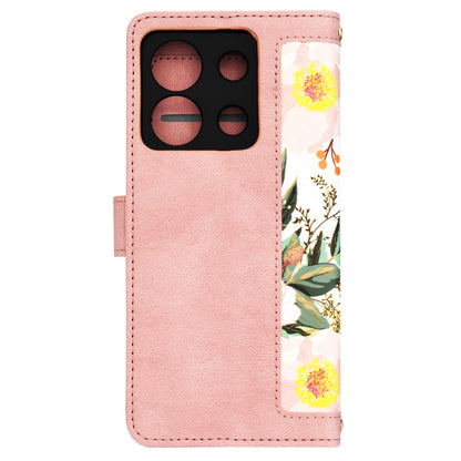 Husa pentru Xiaomi Redmi Note 13 5G, Techsuit, FlipCraft, Roz