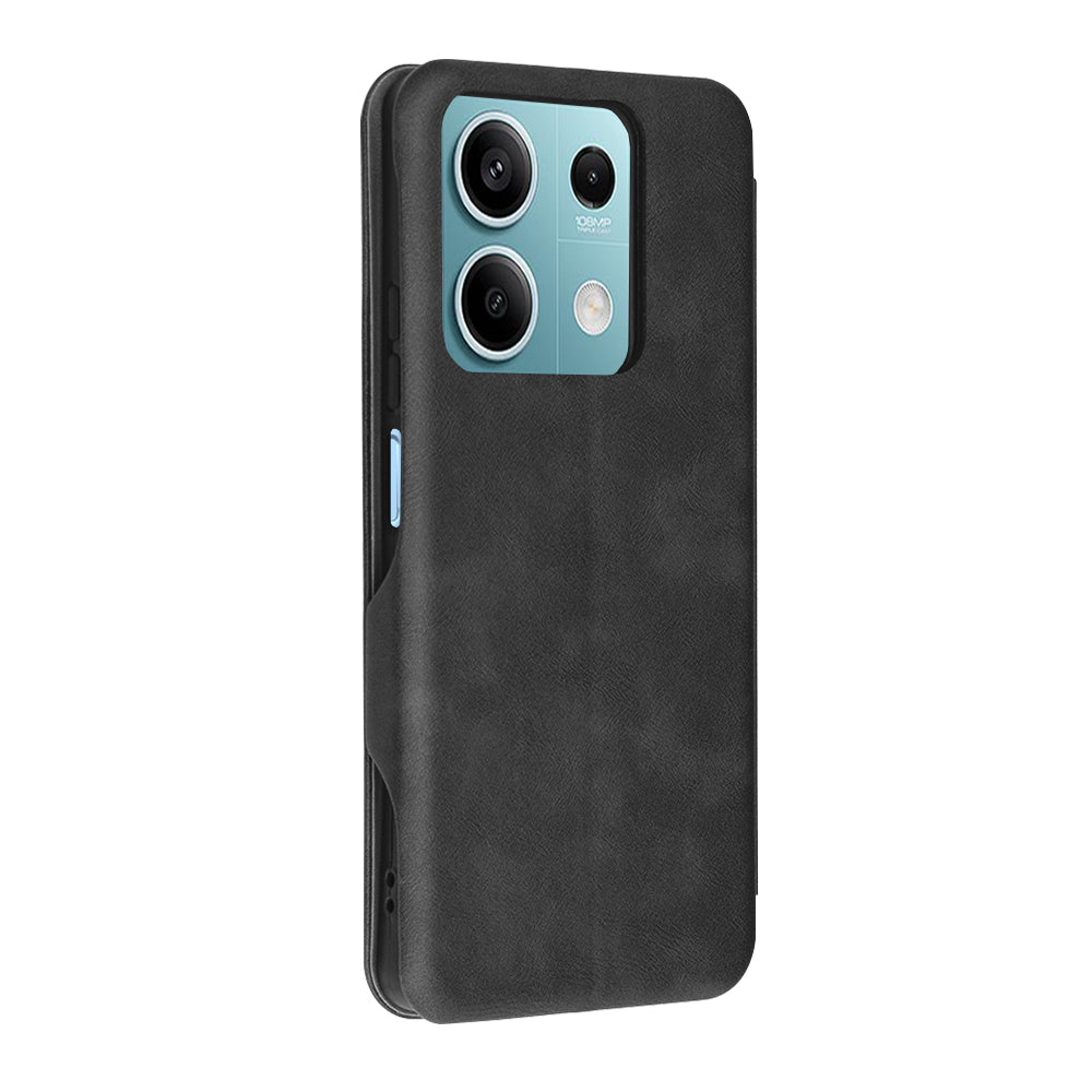 Husa pentru Xiaomi Redmi Note 13 5G, Techsuit, Safe Wallet Plus, Neagra