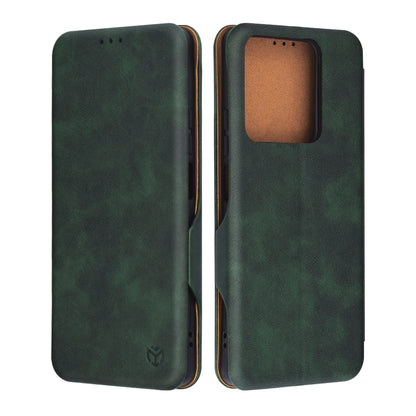 Husa pentru Xiaomi Redmi Note 13 5G, Techsuit, Safe Wallet Plus, Verde