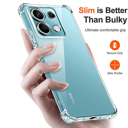 Husa pentru Xiaomi Redmi Note 13 5G, Techsuit, Shockproof Clear, Transparenta