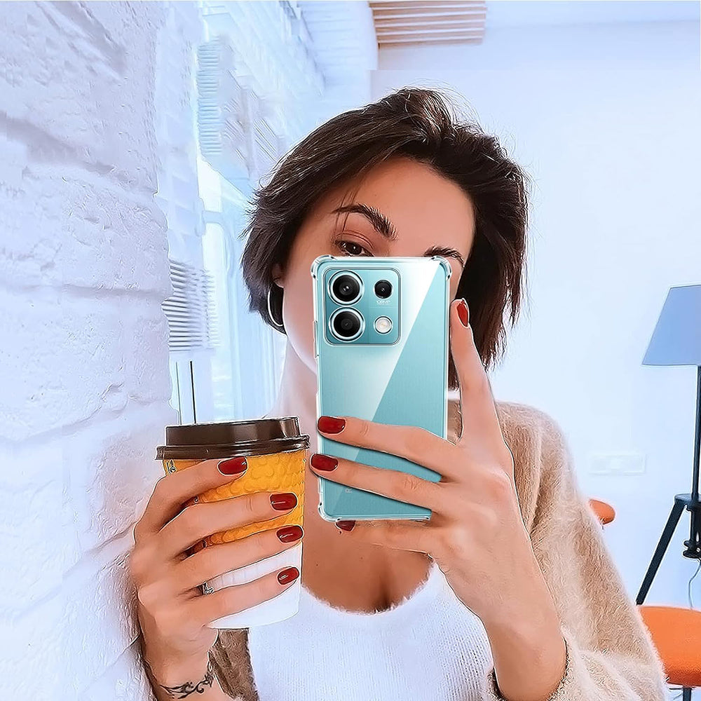 Husa pentru Xiaomi Redmi Note 13 5G, Techsuit, Shockproof Clear, Transparenta