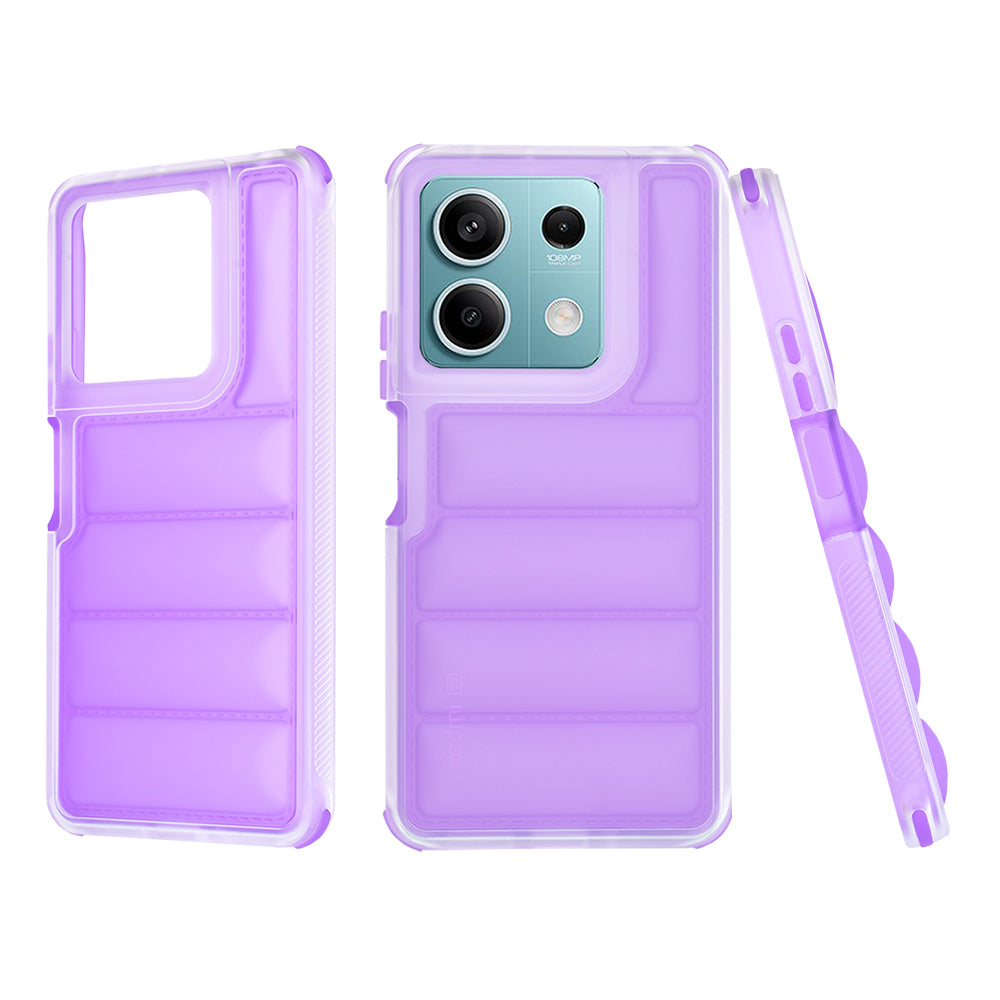 Husa pentru Xiaomi Redmi Note 13 5G, Techsuit, Wave Shield, Mov