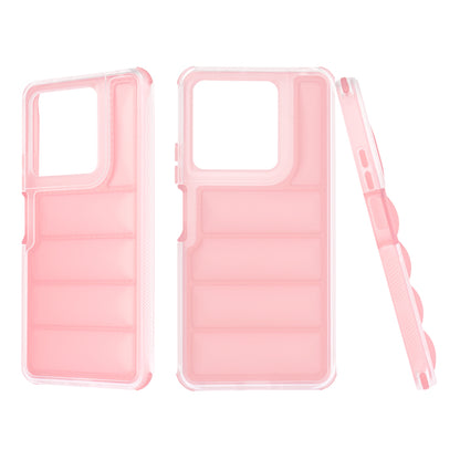 Husa pentru Xiaomi Redmi Note 13 5G, Techsuit, Wave Shield, Roz