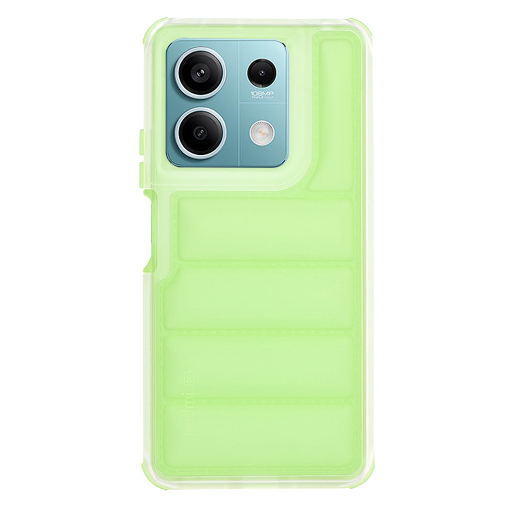 Husa pentru Xiaomi Redmi Note 13 5G, Techsuit, Wave Shield, Verde