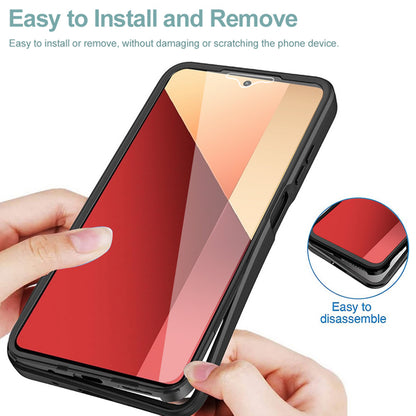 Husa pentru Xiaomi Redmi Note 13 Pro 4G / Poco M6 Pro 4G, Techsuit, ColorVerse 360, Neagra