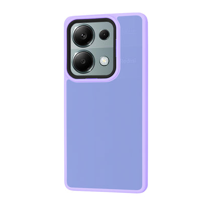 Husa pentru Xiaomi Redmi Note 13 Pro 4G / Poco M6 Pro 4G, Techsuit, HaloFrost, Mov Deschis