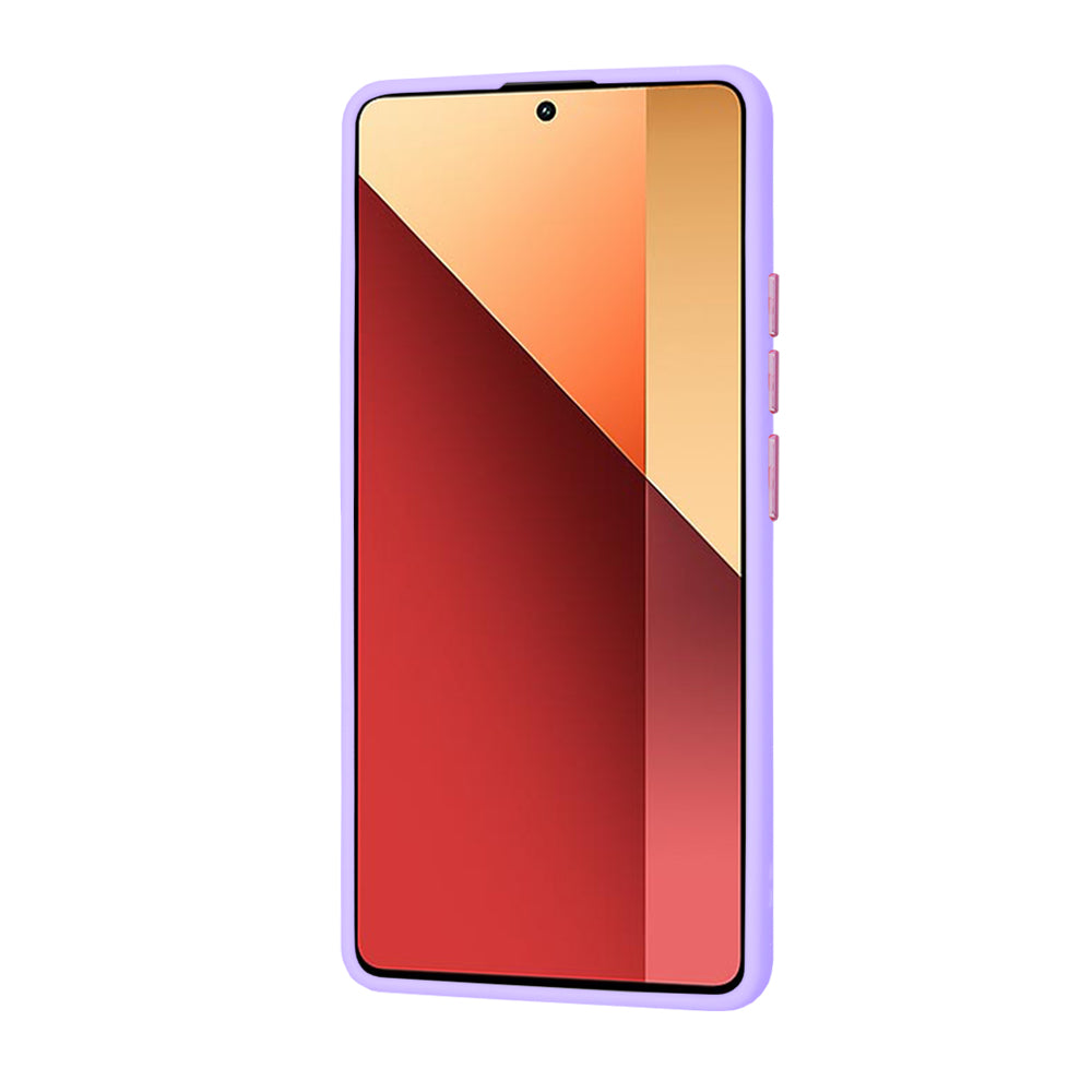 Husa pentru Xiaomi Redmi Note 13 Pro 4G / Poco M6 Pro 4G, Techsuit, HaloFrost, Mov Deschis