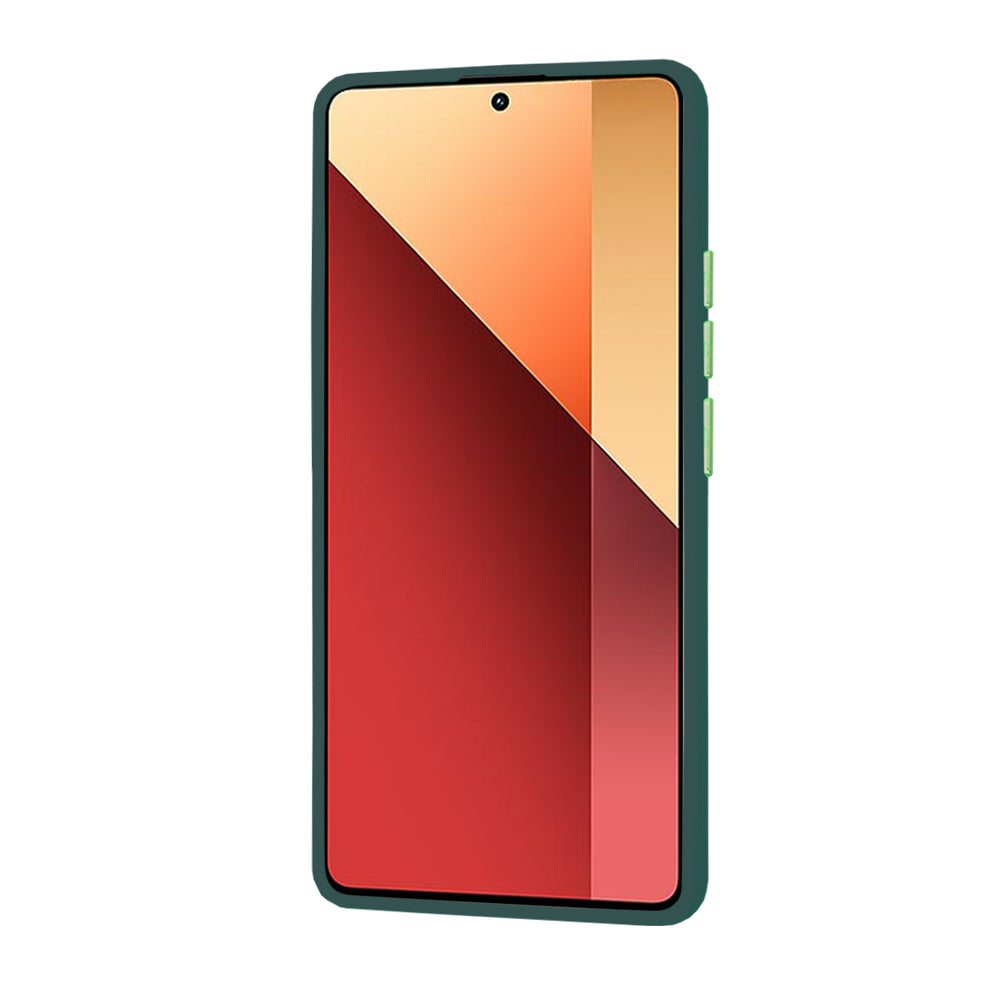 Husa pentru Xiaomi Redmi Note 13 Pro 4G / Poco M6 Pro 4G, Techsuit, HaloFrost, Verde
