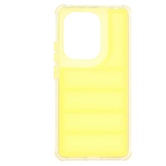 Husa pentru Xiaomi Redmi Note 13 Pro 4G / Poco M6 Pro 4G, Techsuit, Wave Shield, Galbena