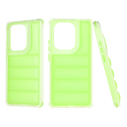 Husa pentru Xiaomi Redmi Note 13 Pro 4G / Poco M6 Pro 4G, Techsuit, Wave Shield, Verde