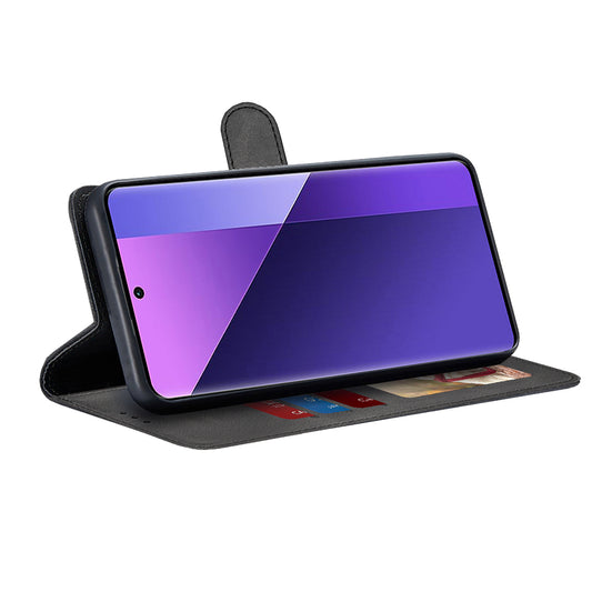 Husa pentru Xiaomi Redmi Note 13 Pro+, Techsuit, Diary Book, Neagra