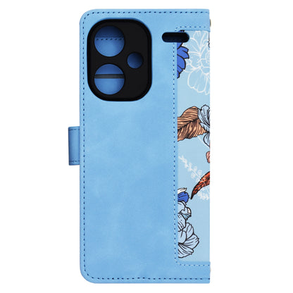 Husa pentru Xiaomi Redmi Note 13 Pro+, Techsuit, FlipCraft, Bleu