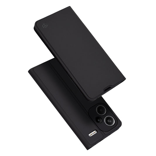 Husa pentru Xiaomi Redmi Note 13 Pro+, Techsuit, Magskin Book, Neagra
