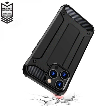 Husa pentru Xiaomi Redmi Note 14 4G (Regional), Techsuit, Hybrid Armor, Neagra