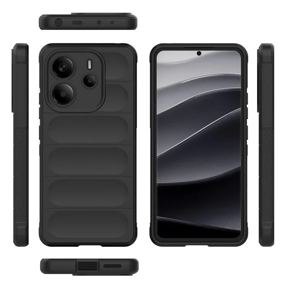 Husa pentru Xiaomi Redmi Note 14 4G (Regional), Techsuit, Magic Shield, Neagra