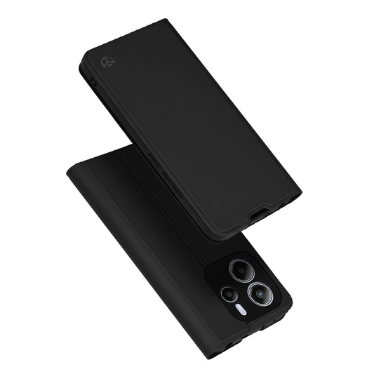 Husa pentru Xiaomi Redmi Note 14 4G (Regional), Techsuit, Magskin Book, Neagra