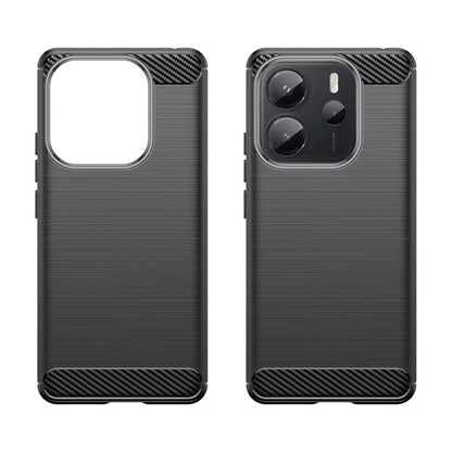 Husa pentru Xiaomi Redmi Note 14 4G (Standard), Techsuit, Carbon, Neagra