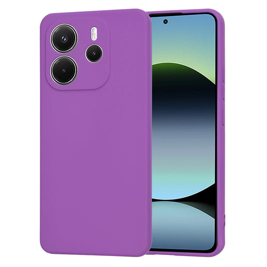 Husa pentru Xiaomi Redmi Note 14 4G (Standard), Techsuit, SoftFlex, Mov