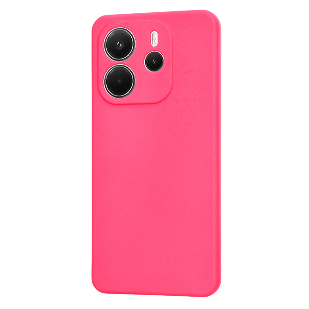 Husa pentru Xiaomi Redmi Note 14 4G (Standard), Techsuit, SoftFlex, Roz Inchis
