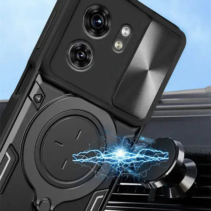 Husa pentru Xiaomi Redmi Note 14 5G, Techsuit, CamGuard Pro, Neagra